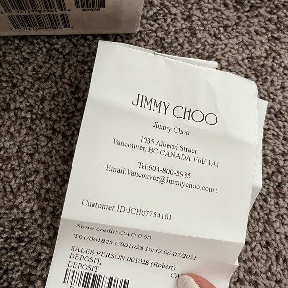 Jimmy Choo Romy 100 - Ivory - Picture 3 of 3